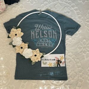 Willie Nelson Last of the Breed concert T-shirt-size medium